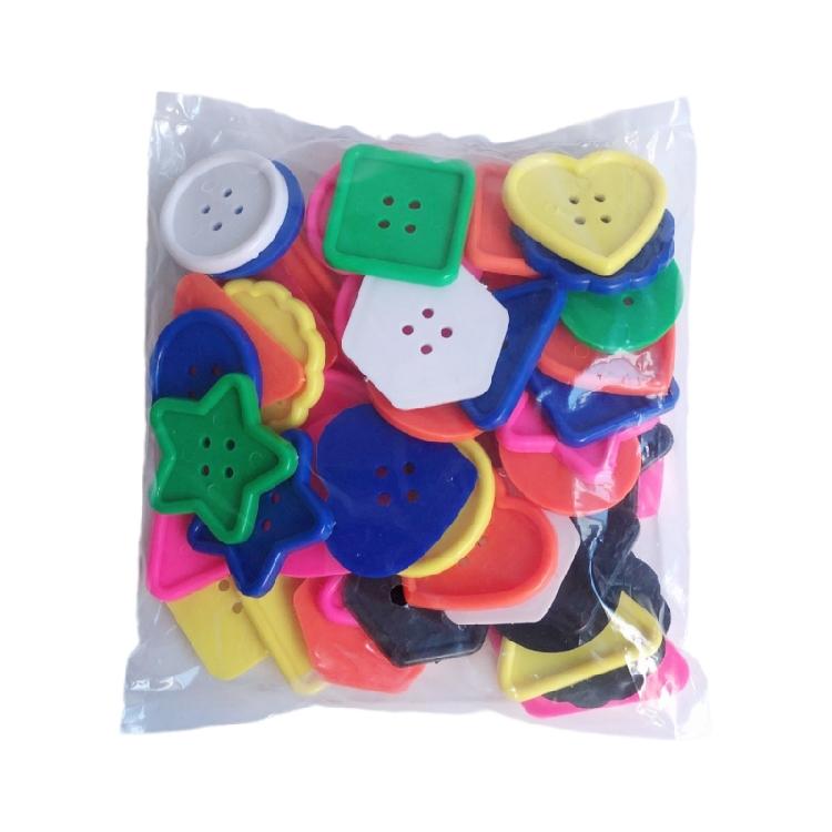 50x/Set Geometric Shapes Buttons Sewing Buttons Threading Toy Colorful Buttons Large Buttons for Teaching Shapes 1
50x/Set Geometric Shapes Buttons Sewing Buttons Threading Toy Colorful Buttons Large Buttons for Teaching Shapes 1