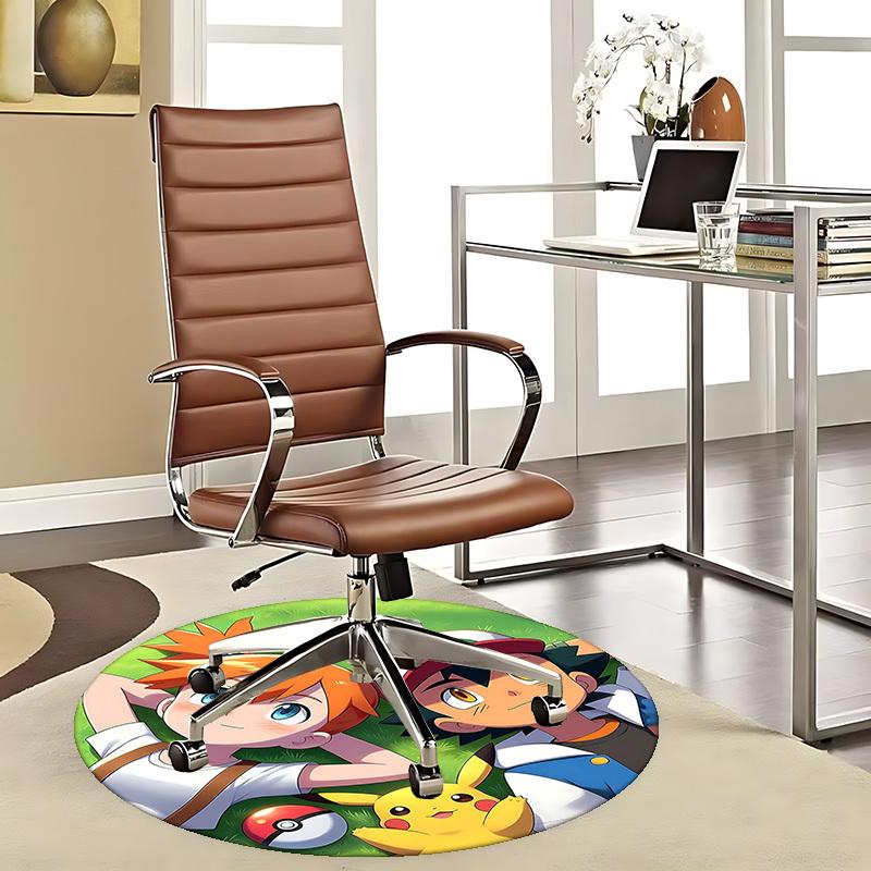 1pc Pokémon Pikachu & Friends Round Carpet - Anime Design Chair Mat, Office Gift, Seasonal Decor, Suitable for Home, Living Room 80cm
1pc Pokémon Pikachu & Friends Round Carpet - Anime Design Chair Mat, Office Gift, Seasonal Decor, Suitable for Home, Living Room 80cm