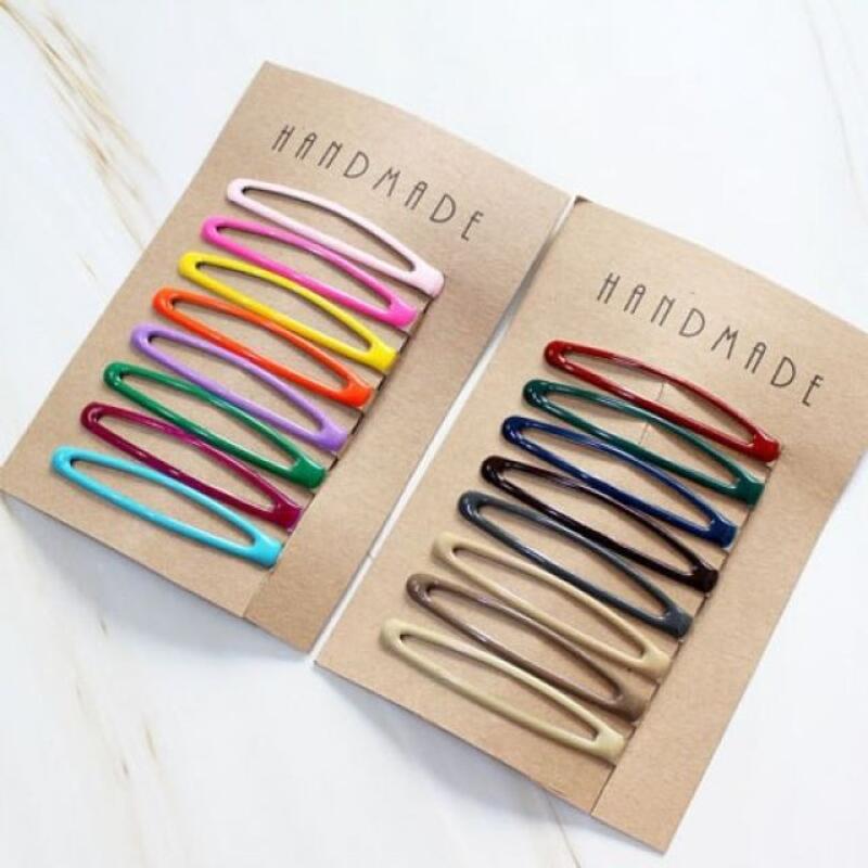Colorful Jelly Snap Pin 8-piece Set Random
Colorful Jelly Snap Pin 8-piece Set Random