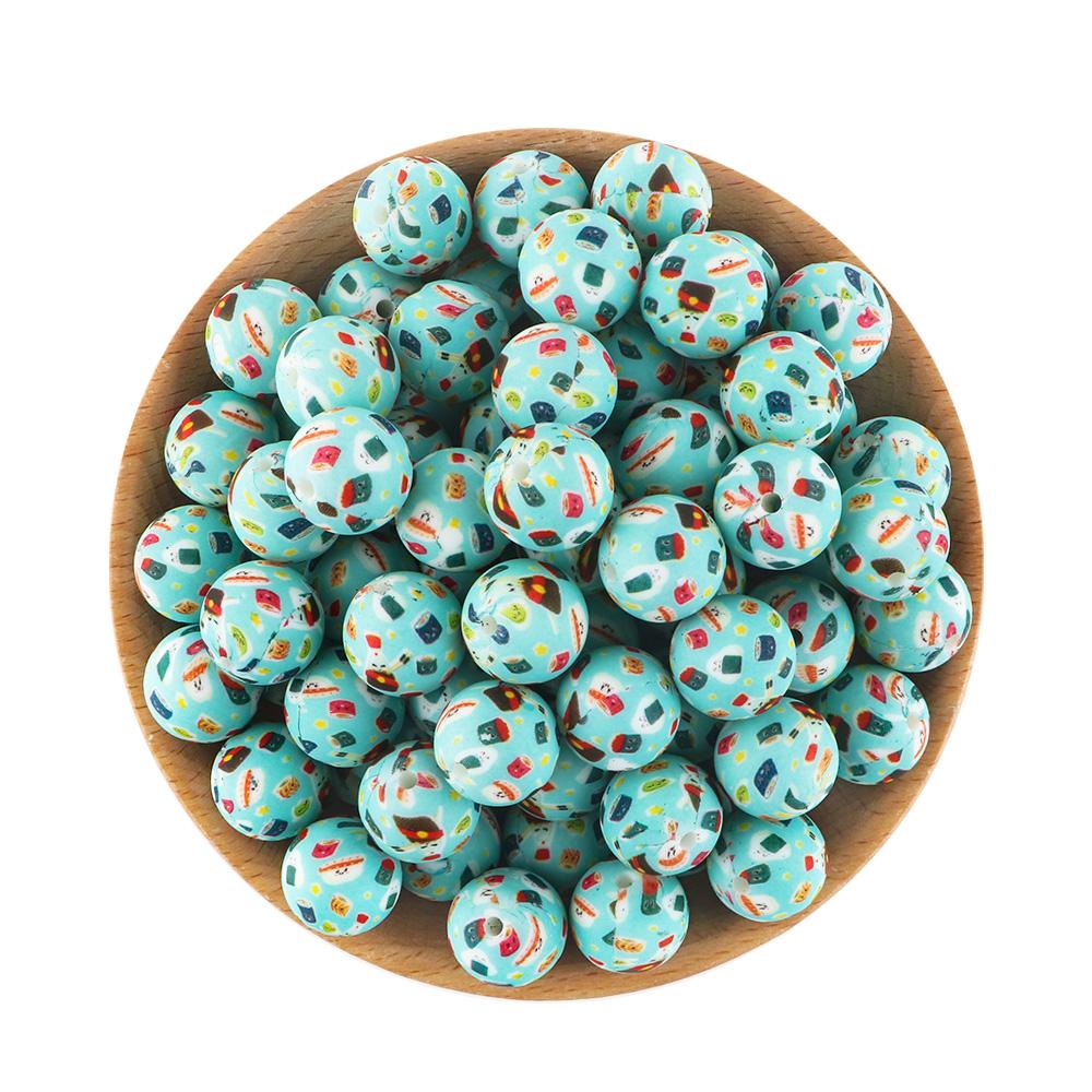 Christmas Series Daisy Printed Beads 20Pcs 15mm Round Beads DIY Keychain Necklace Bracelet Accessories For Jewelry Making 20pcs
Christmas Series Daisy Printed Beads 20Pcs 15mm Round Beads DIY Keychain Necklace Bracelet Accessories For Jewelry Making 20pcs