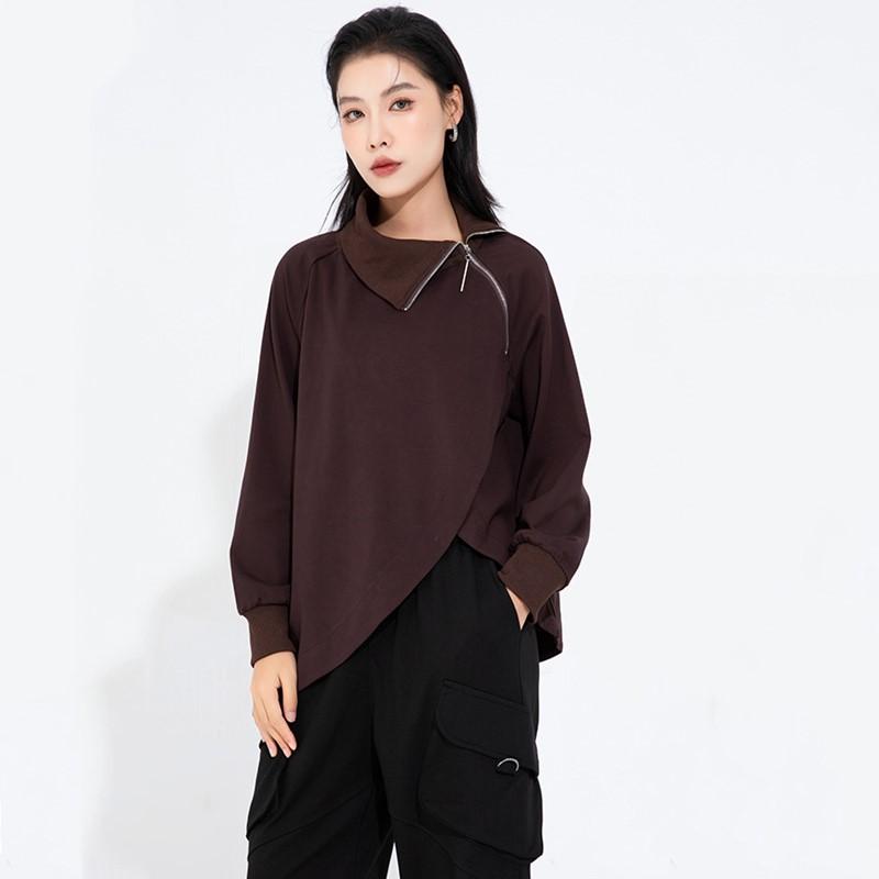 Женская футболка с длинным рукавом оверсайз, повседневная, свободная, весенне-осенняя L кофейный
Женская футболка с длинным рукавом оверсайз, повседневная, свободная, весенне-осенняя L кофейный