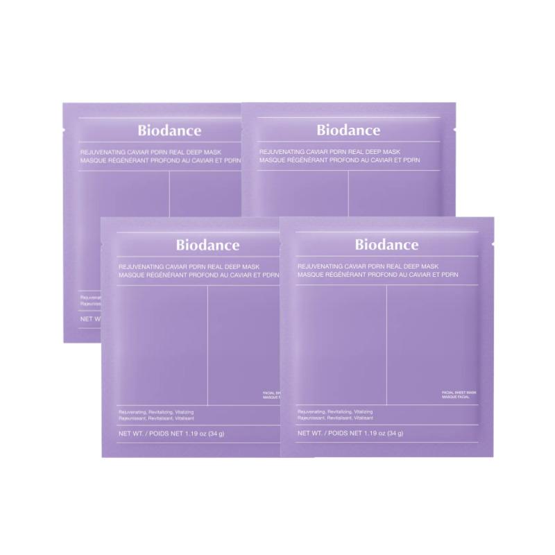 BIODANCE Rejuvenating Caviar PDRN Real Deep Mask (4 Sheets)
BIODANCE Rejuvenating Caviar PDRN Real Deep Mask (4 Sheets)
