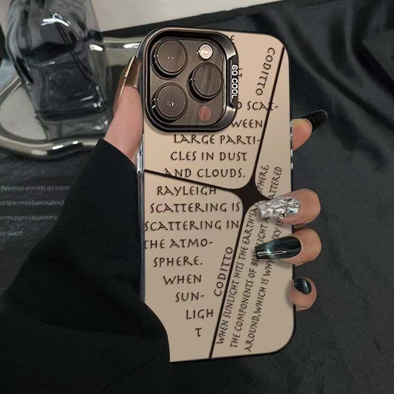 Creative Cross English iPhone 16 Pro Max/15/14/13/XR Full Coverage Case - Color Options for Couples iPhone 12 Mini
Creative Cross English iPhone 16 Pro Max/15/14/13/XR Full Coverage Case - Color Options for Couples iPhone 12 Mini