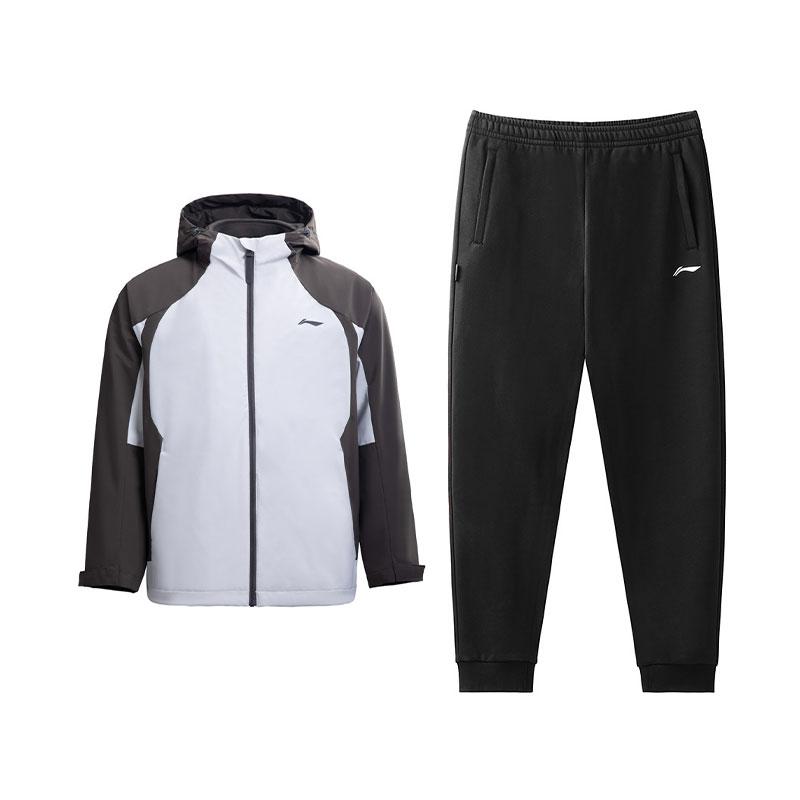Li-Ning Универсальный Модный Комплект Три-в-Одном: Толстовка с Капюшоном из Флиса и Флисовые Вязаные Длинные Штаны, Повседневный Спортивный Костюм, Мужские Комплекты AWBV167-2+AKLVC87-1 M
Li-Ning Универсальный Модный Комплект Три-в-Одном: Толстовка с Капюшоном из Флиса и Флисовые Вязаные Длинные Штаны, Повседневный Спортивный Костюм, Мужские Комплекты AWBV167-2+AKLVC87-1 M