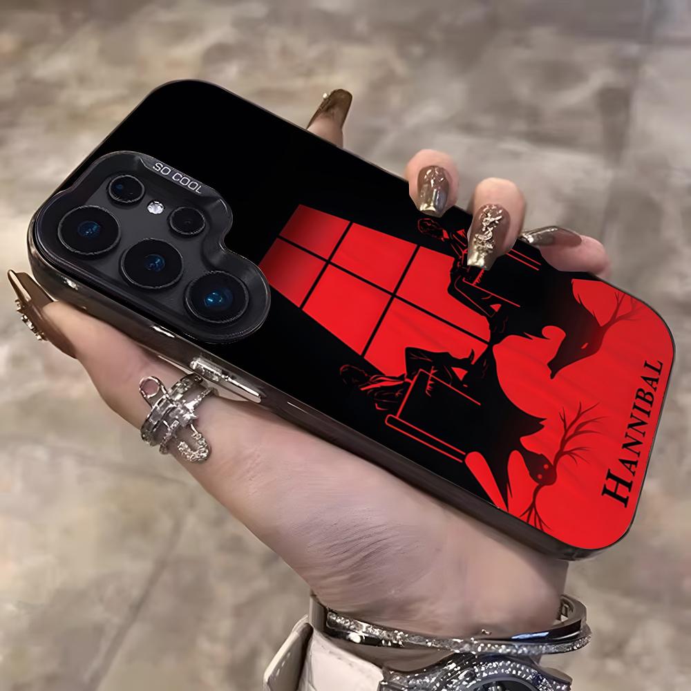 H-Hannibal Classic Vintage Phone Case For Samsung S25 Ultra S23 S22 S21 S20 Plus S24 Fe A55 Color Silver Cover Samsung S20 Ultra
H-Hannibal Classic Vintage Phone Case For Samsung S25 Ultra S23 S22 S21 S20 Plus S24 Fe A55 Color Silver Cover Samsung S20 Ultra