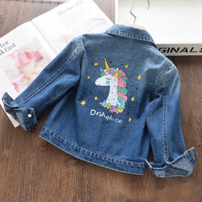 Girls Fashion Denim Spring Kids Casual Solid Color Single-breasted Unhooded Blue Denim Jacket 90cm
Girls Fashion Denim Spring Kids Casual Solid Color Single-breasted Unhooded Blue Denim Jacket 90cm