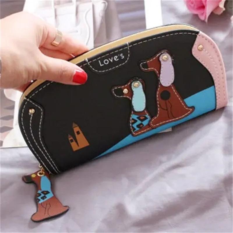 Long Zipper Ladies Wallet Cartoon Dog Handbag Fresh Korean Style Multi-Function Coin Purse Money Clip Card Bag чёрный
Long Zipper Ladies Wallet Cartoon Dog Handbag Fresh Korean Style Multi-Function Coin Purse Money Clip Card Bag чёрный