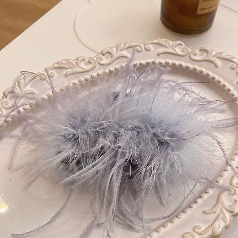 New Year Headwear Feather Hair Claw Feather Hairpins Korean Hair Accessories Women Hair Clips
New Year Headwear Feather Hair Claw Feather Hairpins Korean Hair Accessories Women Hair Clips