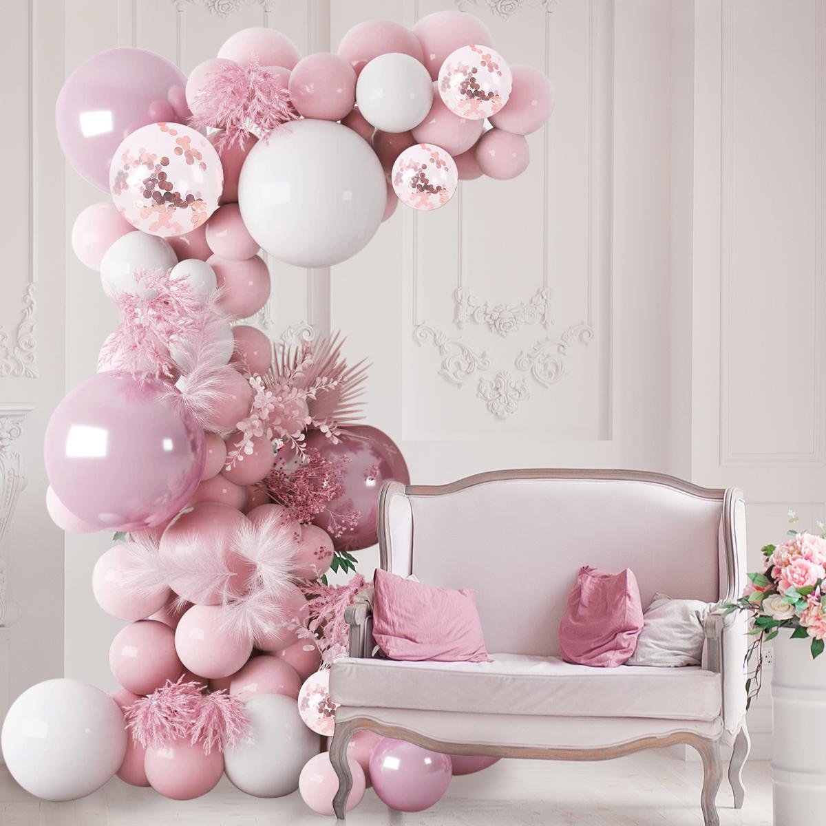 Pink Macaron Balloons Garland Arch Kit Confetti Latex Ballon Birthday Party Decorations Kids Wedding Baby Shower Decor Globos as picture
Pink Macaron Balloons Garland Arch Kit Confetti Latex Ballon Birthday Party Decorations Kids Wedding Baby Shower Decor Globos as picture