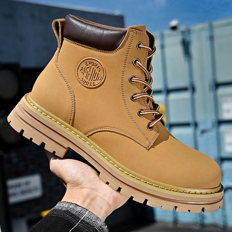 Женские желтые ботинки Martin Mountaineering из коровьей кожи — стиль для пар, толстая подошва, короткие ботинки для отдыха на открытом воздухе 42
Женские желтые ботинки Martin Mountaineering из коровьей кожи — стиль для пар, толстая подошва, короткие ботинки для отдыха на открытом воздухе 42