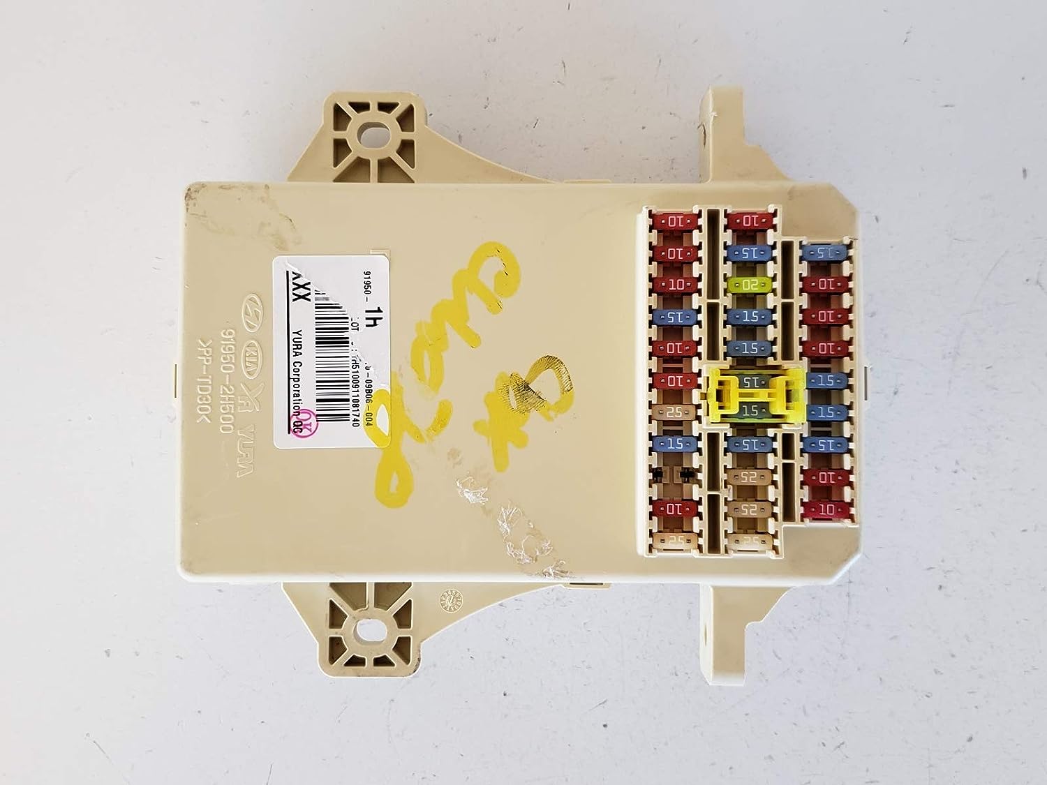 Оригинальная распределительная коробка OEM 91950-2H510 — приборная панель / 919502H510 для Kia Forte 10-13
Оригинальная распределительная коробка OEM 91950-2H510 — приборная панель / 919502H510 для Kia Forte 10-13