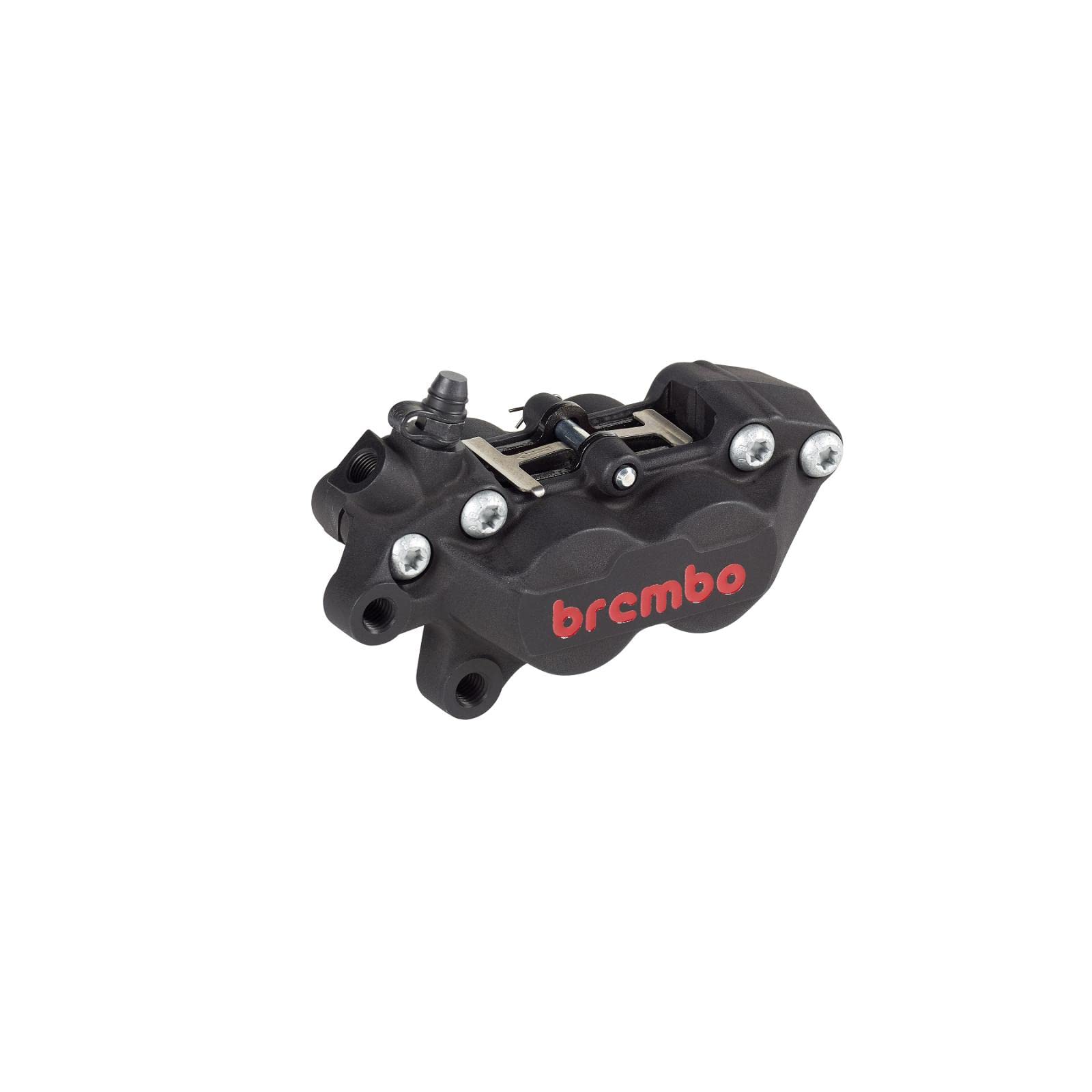 Brembo Axial Black with Red P4-40C 4-Pin Caliper, Left, 40mm, Logo, 20.5165.78
Brembo Axial Black with Red P4-40C 4-Pin Caliper, Left, 40mm, Logo, 20.5165.78