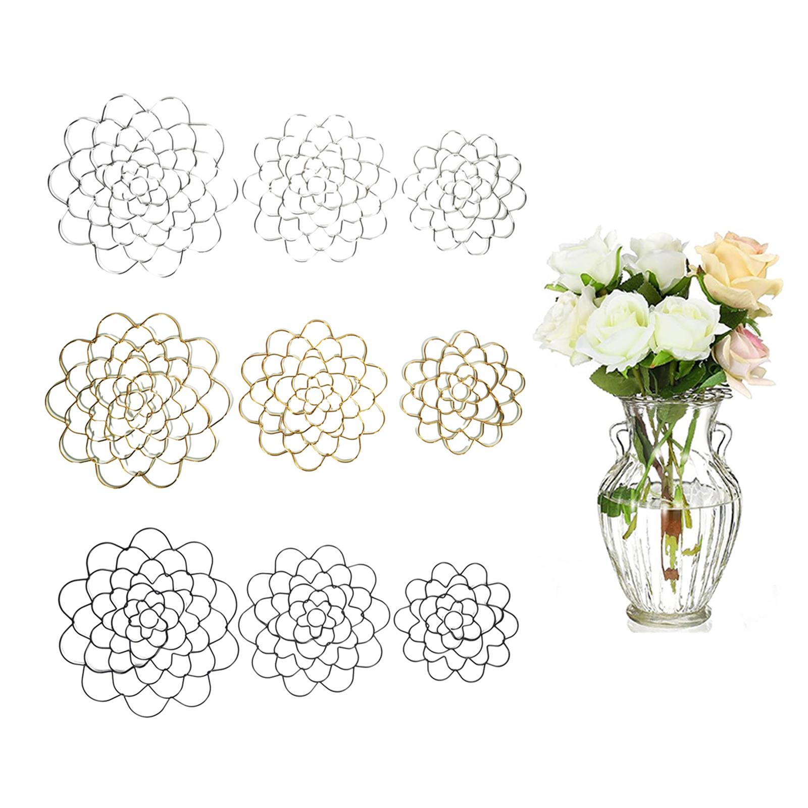 3 Pack Creative Flower Inserters Flower Grid Metal Accessories Flower Trellis Twisted Stem Holder for Special Occasions
3 Pack Creative Flower Inserters Flower Grid Metal Accessories Flower Trellis Twisted Stem Holder for Special Occasions
