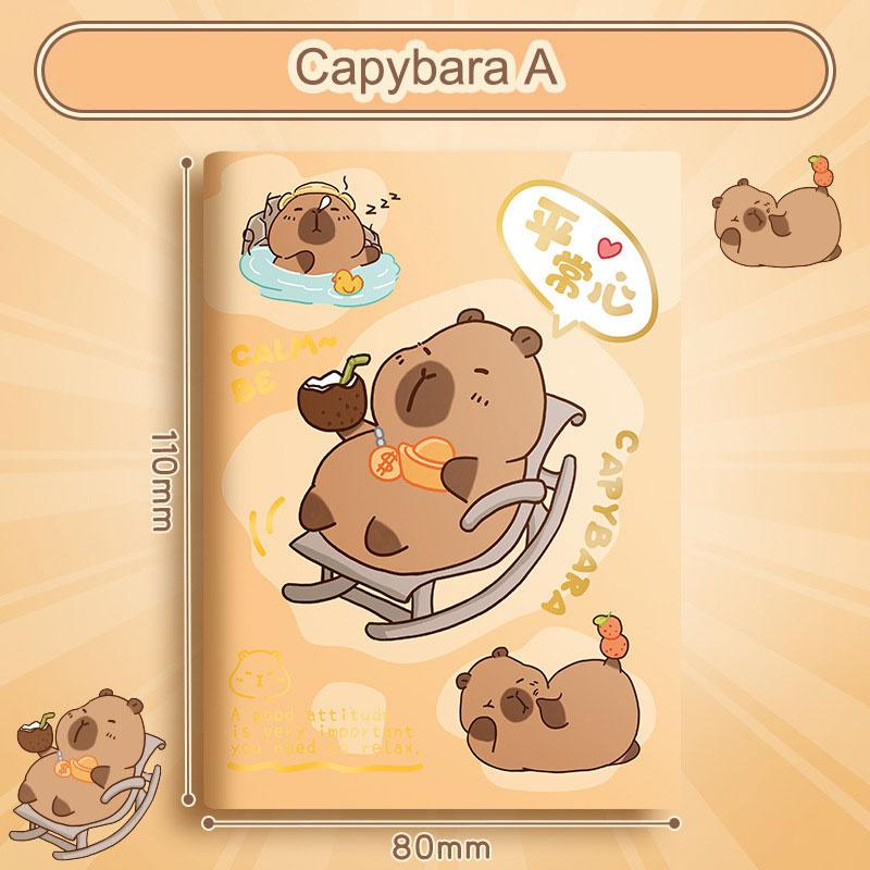 Capybara Pocket Books A7 Pocket Book Portable Mini Notebook Handbook Студентський блокнот
Capybara Pocket Books A7 Pocket Book Portable Mini Notebook Handbook Студентський блокнот