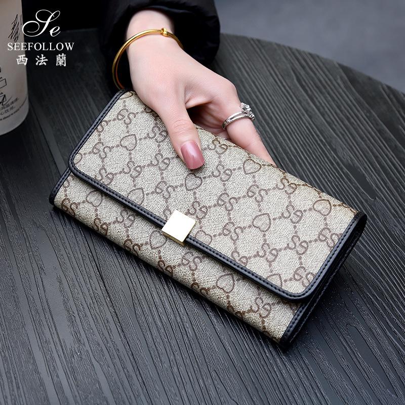 Women s Wallet Long Leather Large Capacity Cowhide Wallet Buckle Multifunctional Handheld Foreskin Clip Trendy чёрный
Women s Wallet Long Leather Large Capacity Cowhide Wallet Buckle Multifunctional Handheld Foreskin Clip Trendy чёрный