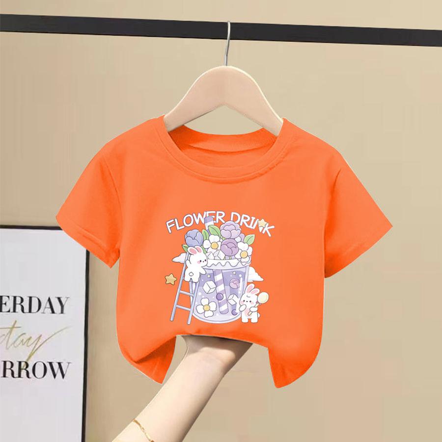 100% Cotton Girls Short Sleeve T-Shirt Summer New Kids Half Sleeve Trendy Top for Big Kids Summer Outfit 160cm світло-оранжевий колір
100% Cotton Girls Short Sleeve T-Shirt Summer New Kids Half Sleeve Trendy Top for Big Kids Summer Outfit 160cm світло-оранжевий колір