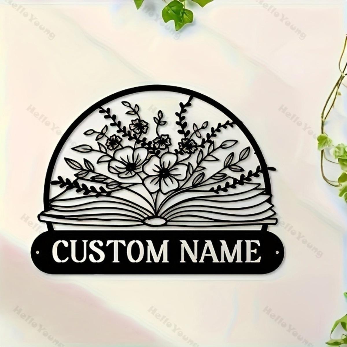 Customizable Rustic Floral Metal Wall Art Personalized Name Sign Hot Sale for Living Room Bedroom Office Holiday Decor M чёрный
Customizable Rustic Floral Metal Wall Art Personalized Name Sign Hot Sale for Living Room Bedroom Office Holiday Decor M чёрный