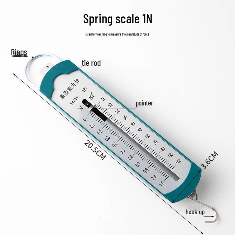 Cylindrical UFO Bar Dynamometer: 5N-10N Spring Scale for Mechanical Experiments
Cylindrical UFO Bar Dynamometer: 5N-10N Spring Scale for Mechanical Experiments