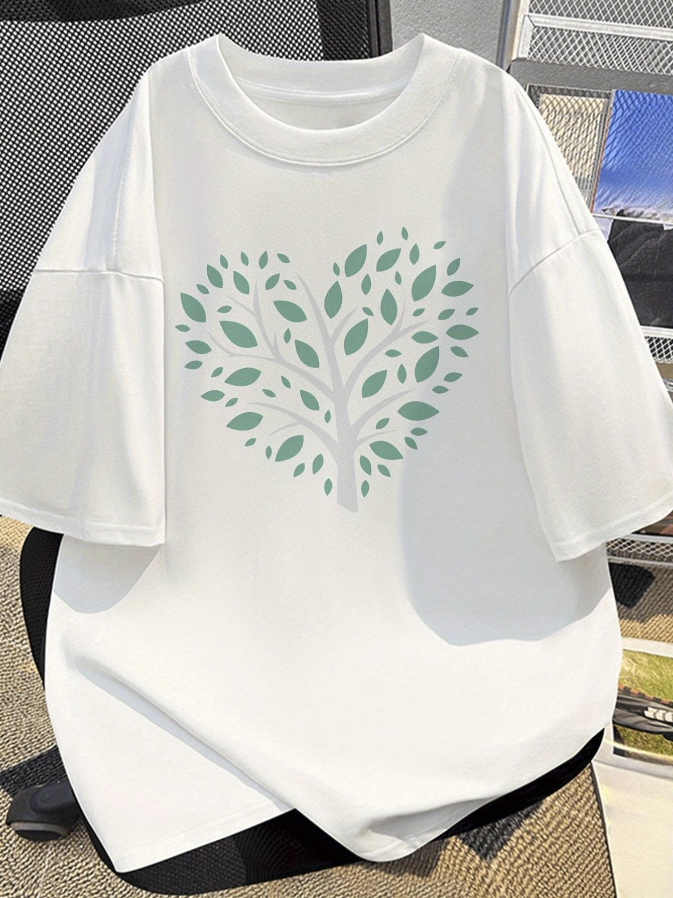 200g 100% Cotton T-shirt, Men s Top - Heart-shaped Leaf Print Pattern | Men s Pattern Print T-shirt | Retro and Nostalgic | Perfect for Outdoor Activi 5XL різнокольоровий
200g 100% Cotton T-shirt, Men s Top - Heart-shaped Leaf Print Pattern | Men s Pattern Print T-shirt | Retro and Nostalgic | Perfect for Outdoor Activi 5XL різнокольоровий
