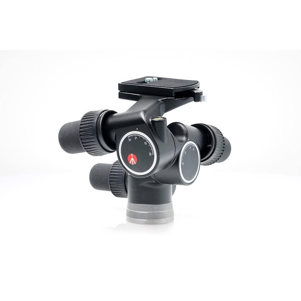 Manfrotto Професійна Головка з Шестернями Вантажопідйомність Точна Композиція Зручне Керування Навіть з Важким Обладнанням Виготовлена з Головки 405, 7,5 кг, Регулювання, Обладнання,