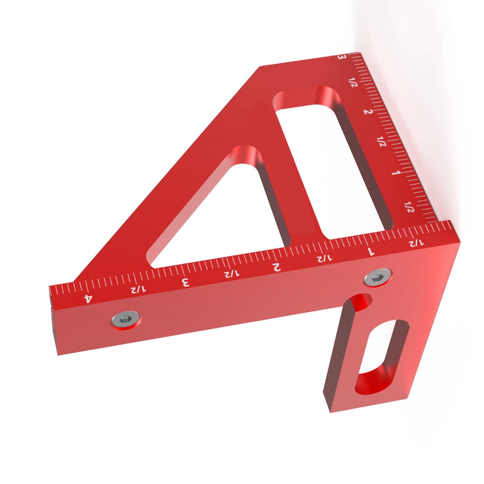 Multi Angle Measuring Ruler 45 90 Degree Angle Gauge Woodworking Line Drawing Miter Scriber
Multi Angle Measuring Ruler 45 90 Degree Angle Gauge Woodworking Line Drawing Miter Scriber