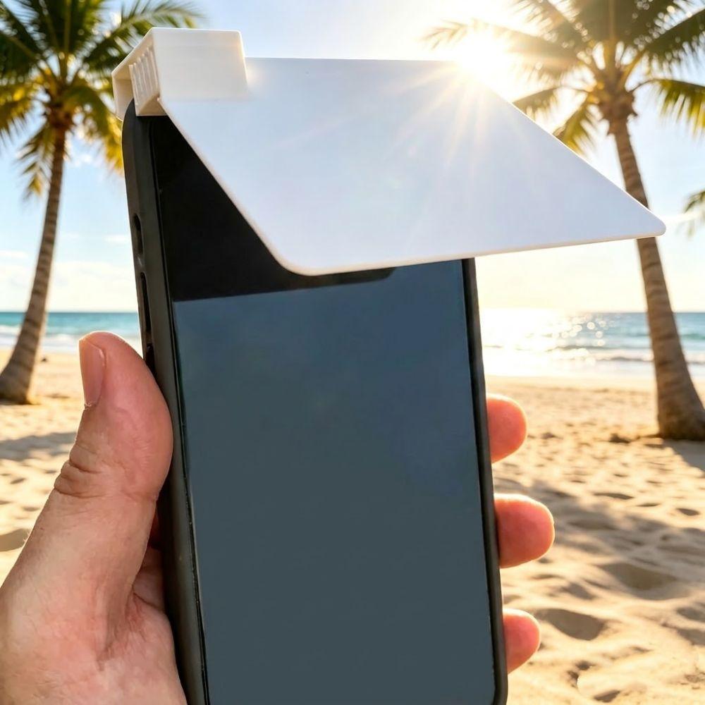3D Printed Mobile Phone Sunshade Anti-UV Phone Sun Protection Phone Screen Visor Taking Photos белый
3D Printed Mobile Phone Sunshade Anti-UV Phone Sun Protection Phone Screen Visor Taking Photos белый