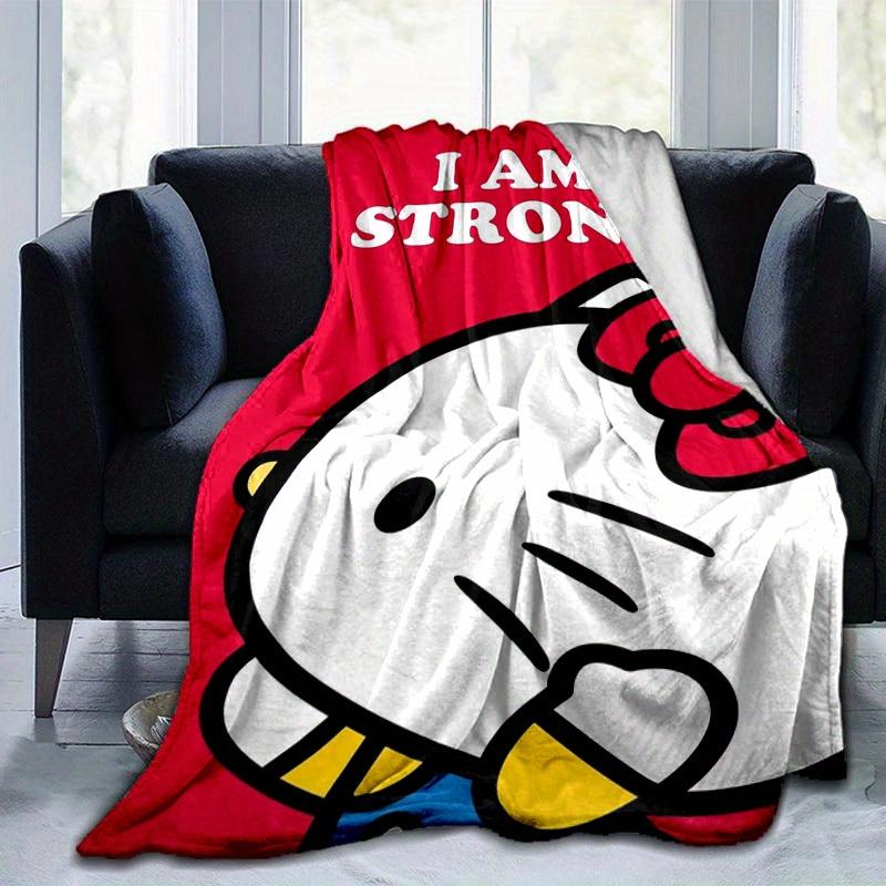 1pc. Hello Kitty I AM STRONG Inspirational Quote Blanket - Perfect for Home, Office, Outdoor Use, Gift Idea, Suitable for All Seasonsz04170 100x150cm
1pc. Hello Kitty I AM STRONG Inspirational Quote Blanket - Perfect for Home, Office, Outdoor Use, Gift Idea, Suitable for All Seasonsz04170 100x150cm