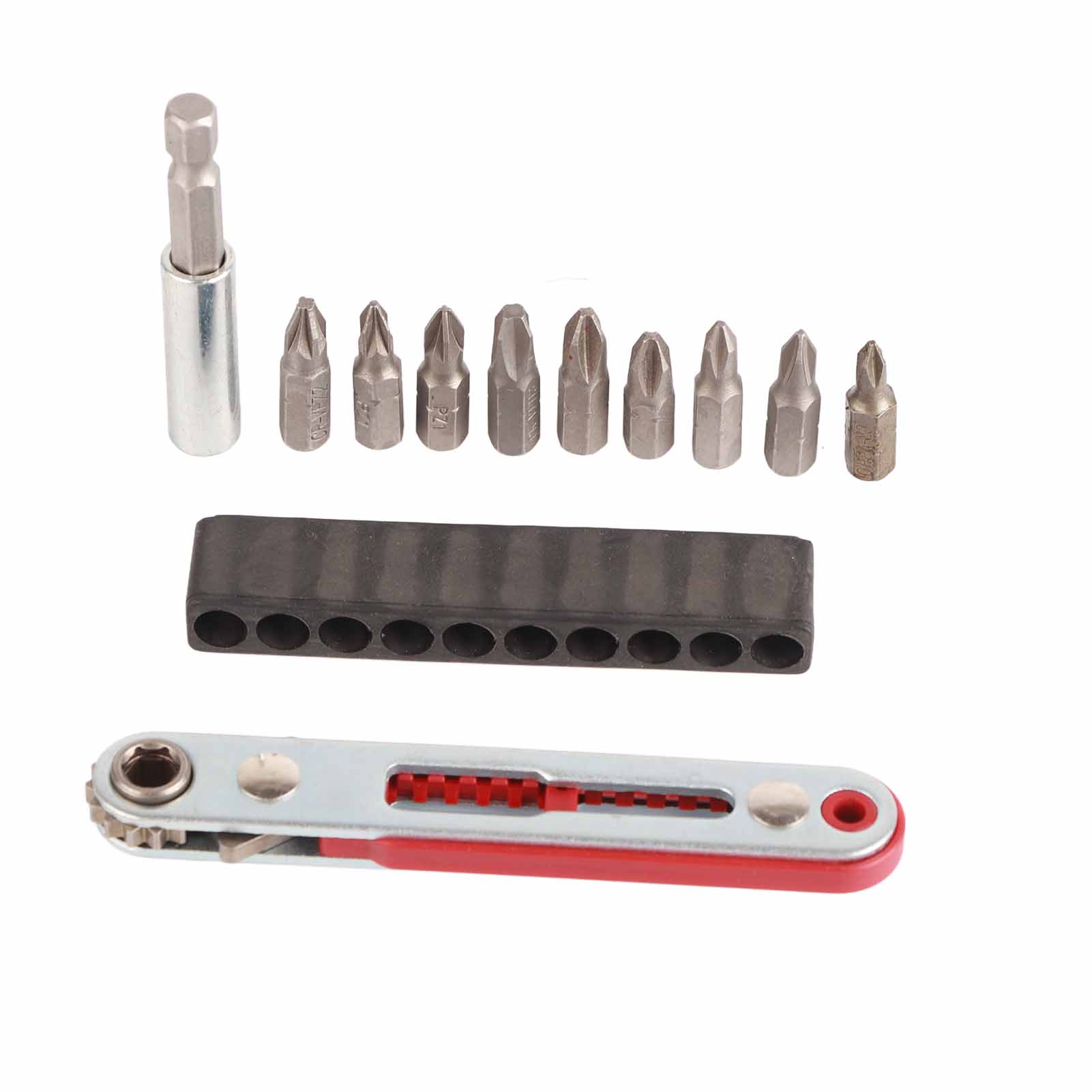 Ratchet Wrench Bit Set 2 Way Adjustable Spanner with Extension Socket 14in Screwdriver Bits
Ratchet Wrench Bit Set 2 Way Adjustable Spanner with Extension Socket 14in Screwdriver Bits