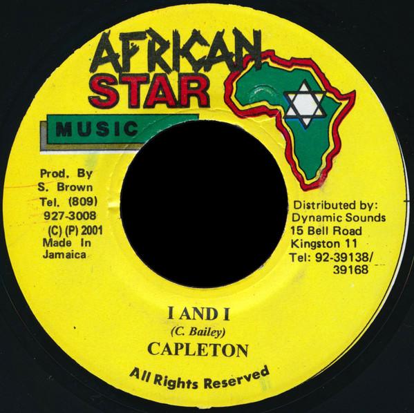7inch Record CAPLETON - I And I NONE African Star Mu 2001 Jamaica Reggae, Ska & Dub Used
7inch Record CAPLETON - I And I NONE African Star Mu 2001 Jamaica Reggae, Ska & Dub Used