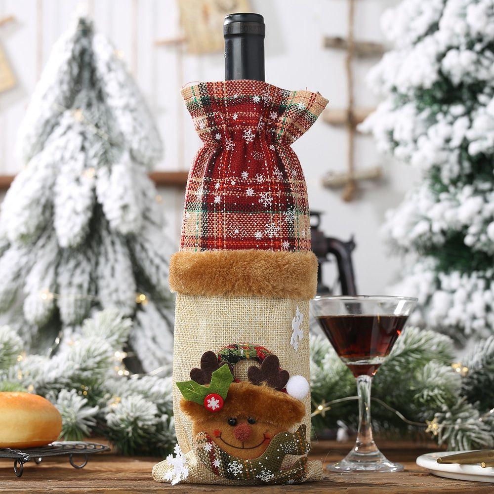 Gifts Tableware Wine Bottle Cover Party Supplies Champagne Bottle Cover Christmas Decorations G
Gifts Tableware Wine Bottle Cover Party Supplies Champagne Bottle Cover Christmas Decorations G