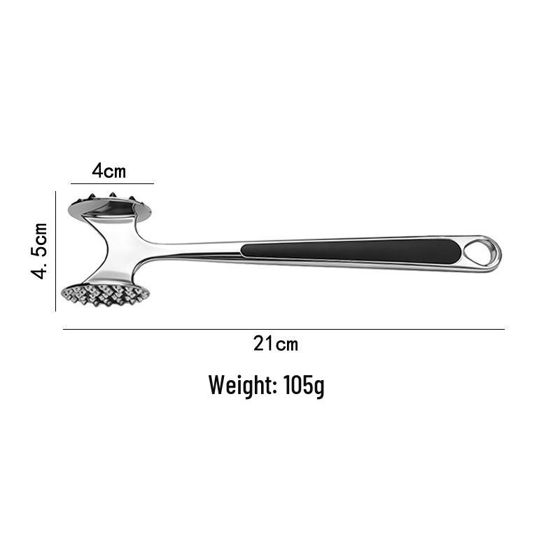Aluminum Alloy Meat Tenderizer Hammer for Pork Chops and Steaks
Aluminum Alloy Meat Tenderizer Hammer for Pork Chops and Steaks