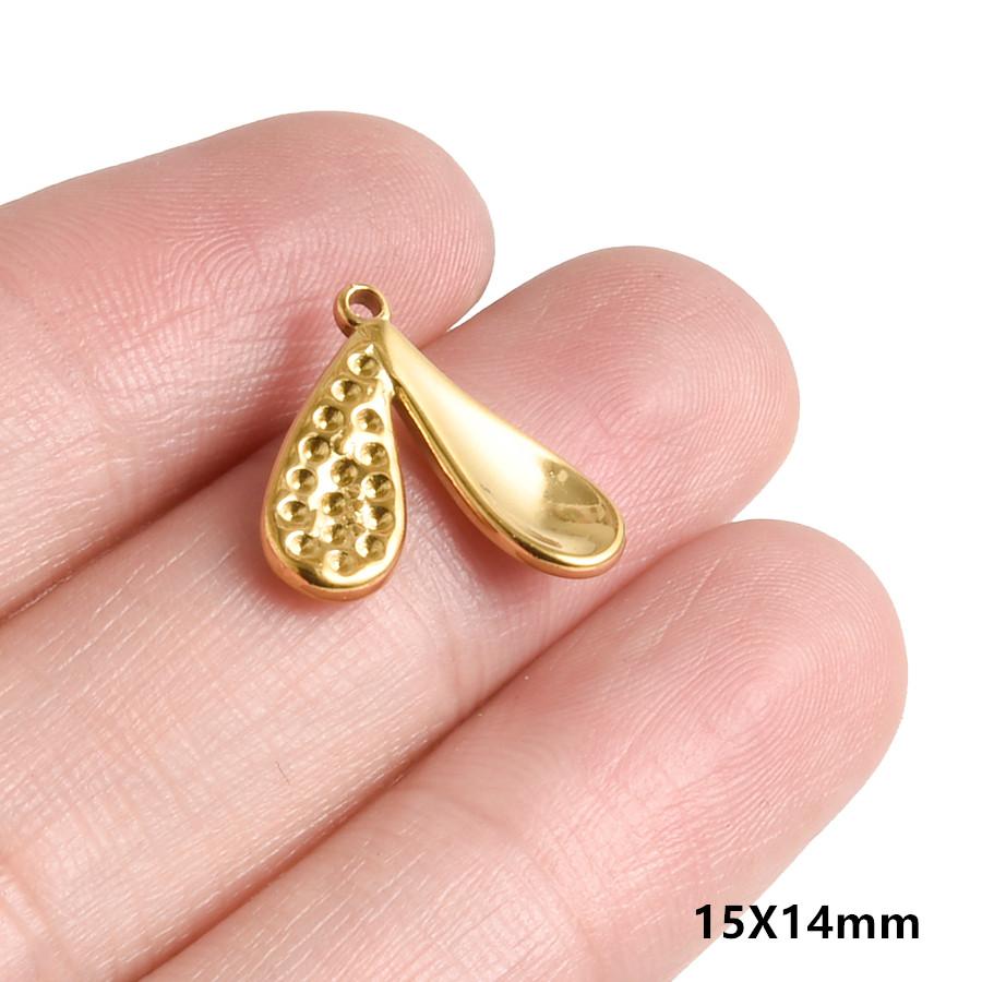 6pcs Sweet Love Charm Real Gold Plated Stainless Steel Charms For Jewelry Making Supplies Sacred Heart Of Jesus Pendant Bracelet
6pcs Sweet Love Charm Real Gold Plated Stainless Steel Charms For Jewelry Making Supplies Sacred Heart Of Jesus Pendant Bracelet