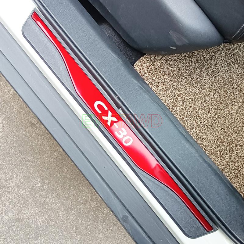 Для Mazda CX-30 CX30 аксессуар 2022 нержавеющая накладка на порог автомобиля, защита для педали
Для Mazda CX-30 CX30 аксессуар 2022 нержавеющая накладка на порог автомобиля, защита для педали