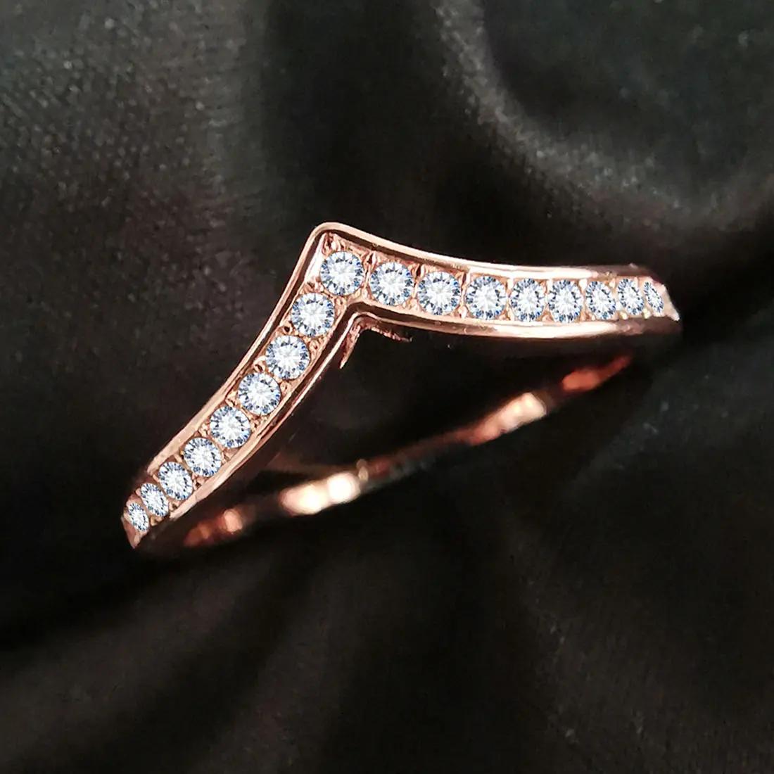 Women Jewelry Valentines Day Gift Minimalist Stackable Ring 9 розового золота
Women Jewelry Valentines Day Gift Minimalist Stackable Ring 9 розового золота