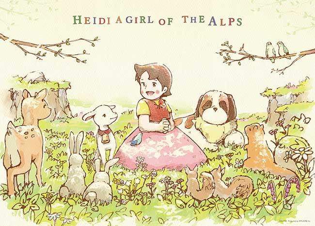APPLEONE 500-327 Under the Sunlight Heidi, Girl of the Alps, 500-Piece Jigsaw Puzzle (53 x 38 cm), Made in Japan
APPLEONE 500-327 Under the Sunlight Heidi, Girl of the Alps, 500-Piece Jigsaw Puzzle (53 x 38 cm), Made in Japan
