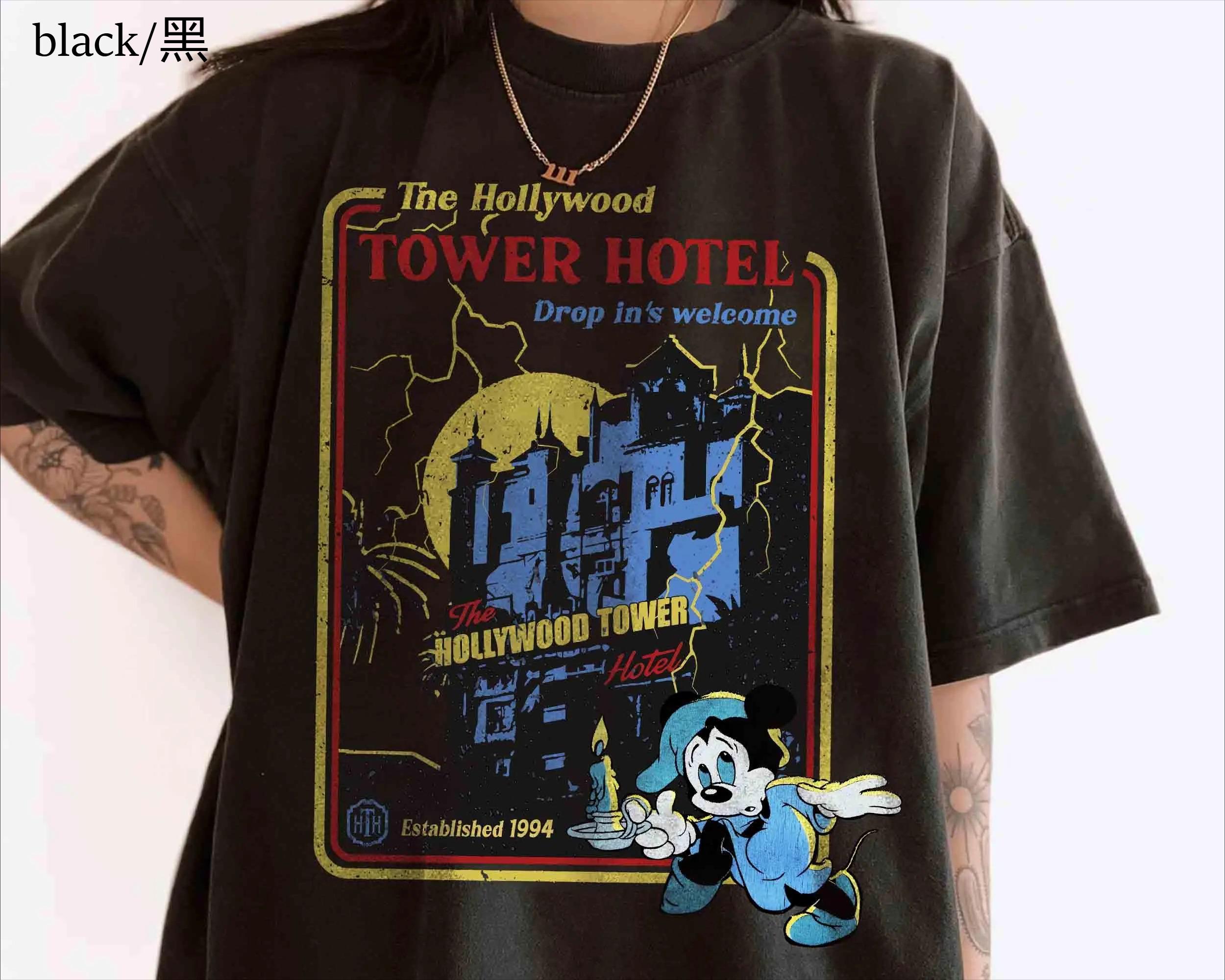 Disney Tower Of Terror Mickey Mouse Halloween Tshirt Hollywood Studios Twilight Zone Tee Disney Rides Shirt S
Disney Tower Of Terror Mickey Mouse Halloween Tshirt Hollywood Studios Twilight Zone Tee Disney Rides Shirt S