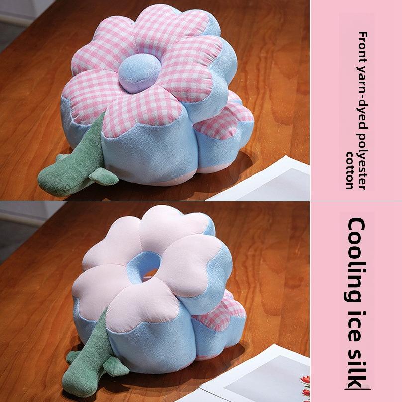 Plaid Floral Nap Pillow Office Sleeping Gadget for Students Portable Ice Silk Nap Pillow Summer Cartoon Lunch Break Pillow рожевий
Plaid Floral Nap Pillow Office Sleeping Gadget for Students Portable Ice Silk Nap Pillow Summer Cartoon Lunch Break Pillow рожевий