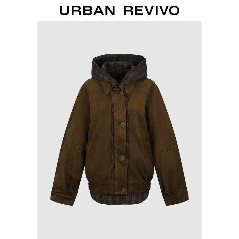 Women s Patchwork Plaid Hooded Jacket XS
Women s Patchwork Plaid Hooded Jacket XS