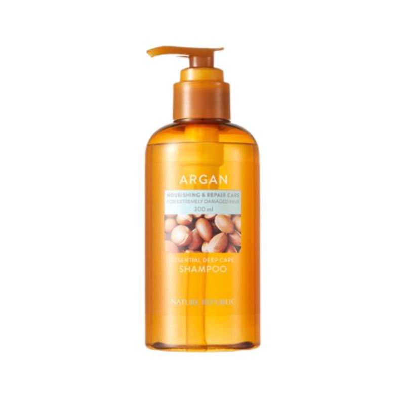 Nature Republic Argan Essential Deep Care Shampoo 300ml – Nourishing & Damage-Repair Shampoo with Argan Oil
Nature Republic Argan Essential Deep Care Shampoo 300ml – Nourishing & Damage-Repair Shampoo with Argan Oil
