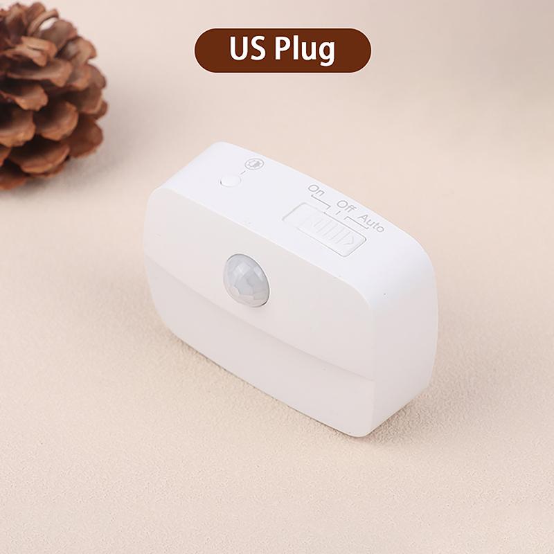 1*LED Night Light Motion Sensor EU US Plug Lamp Nightlights For Children Bedroom Decoration Hallway Stairs WC Bedside Night Lamp
1*LED Night Light Motion Sensor EU US Plug Lamp Nightlights For Children Bedroom Decoration Hallway Stairs WC Bedside Night Lamp