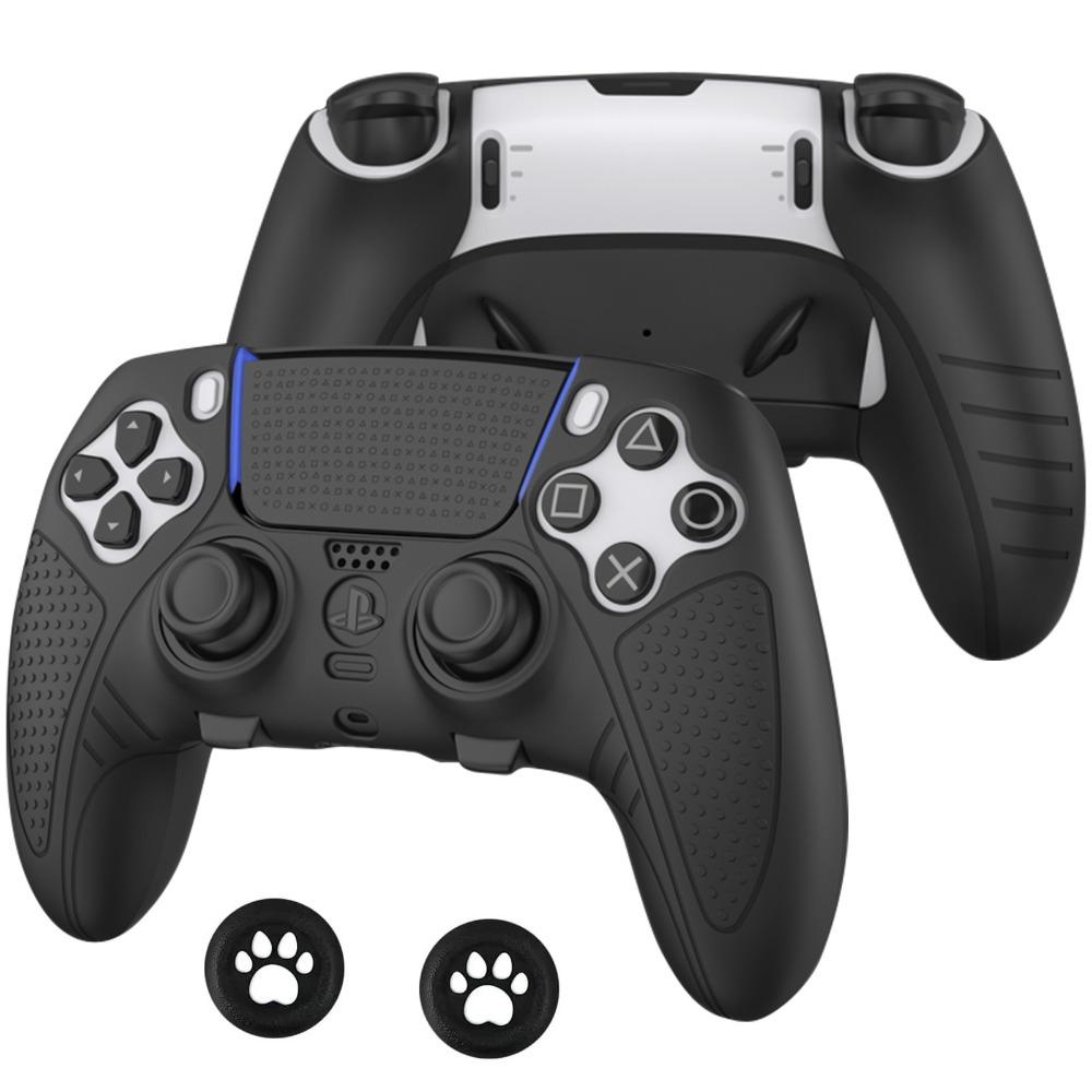 Silicone Controller Case Set Anti-slip with Thumb Grip Caps Controller Skin Anti-scratch for PS5 DualSense Edge чёрный
Silicone Controller Case Set Anti-slip with Thumb Grip Caps Controller Skin Anti-scratch for PS5 DualSense Edge чёрный