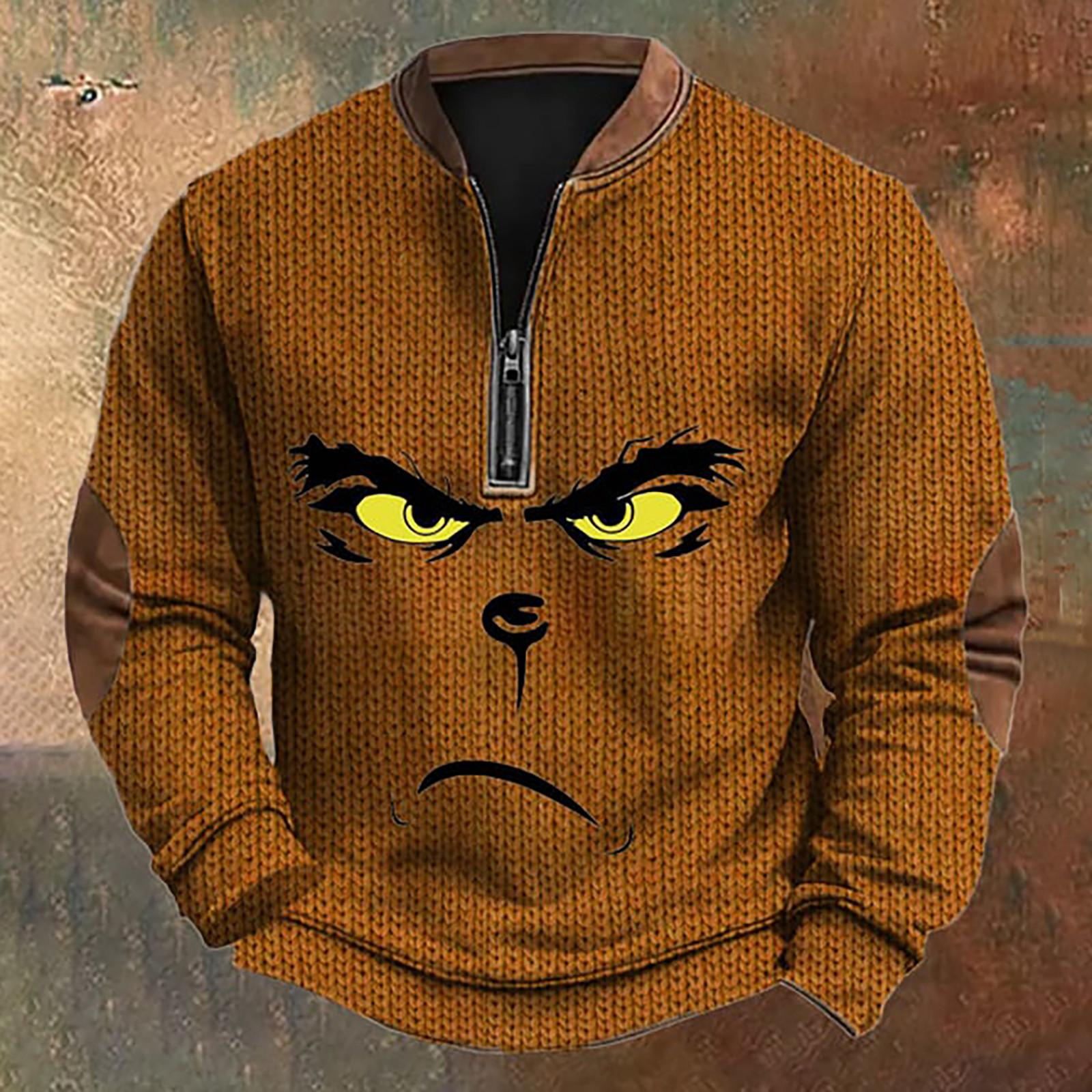 Мужская повседневная толстовка в стиле ретро с градиентным принтом XXL коричневый
Мужская повседневная толстовка в стиле ретро с градиентным принтом XXL коричневый