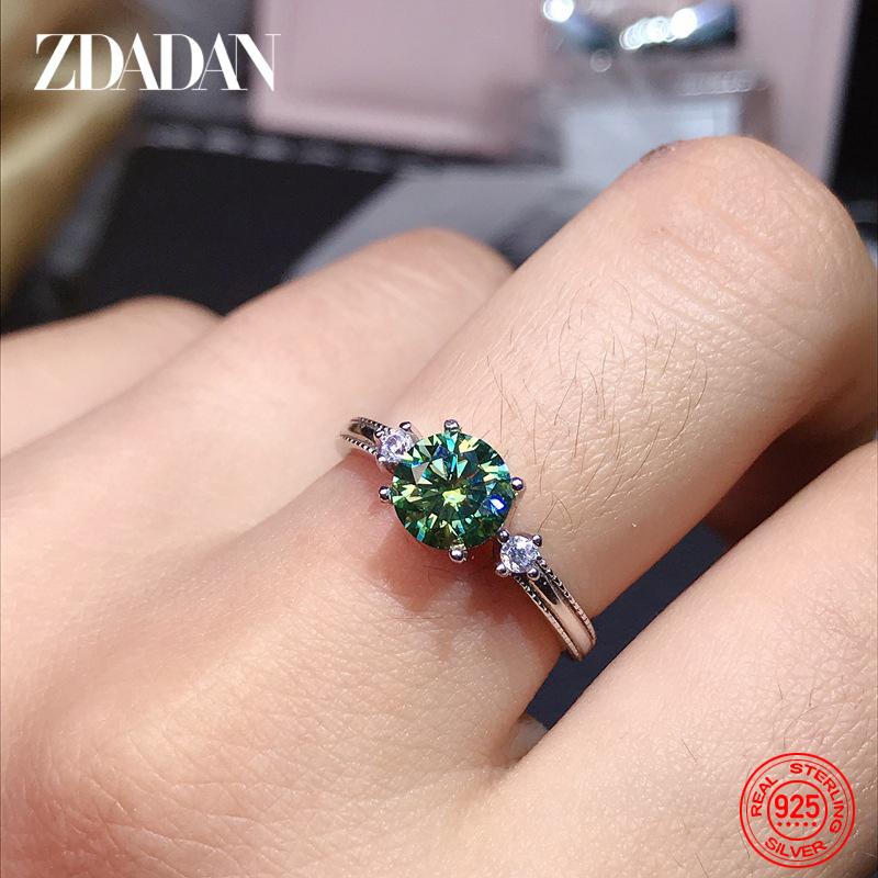 925 Silver 6.5mm Zircon Adjustable Finger Ring for Women Wedding Jewelry resizable
925 Silver 6.5mm Zircon Adjustable Finger Ring for Women Wedding Jewelry resizable