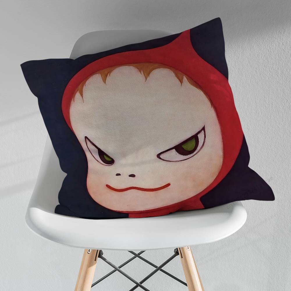 Cute Art YYoshitomo NNara Pillow Case For 30x30cm45x45cm55x55cm For Home Bedroom Decoration And Protector 30x30cm
Cute Art YYoshitomo NNara Pillow Case For 30x30cm45x45cm55x55cm For Home Bedroom Decoration And Protector 30x30cm