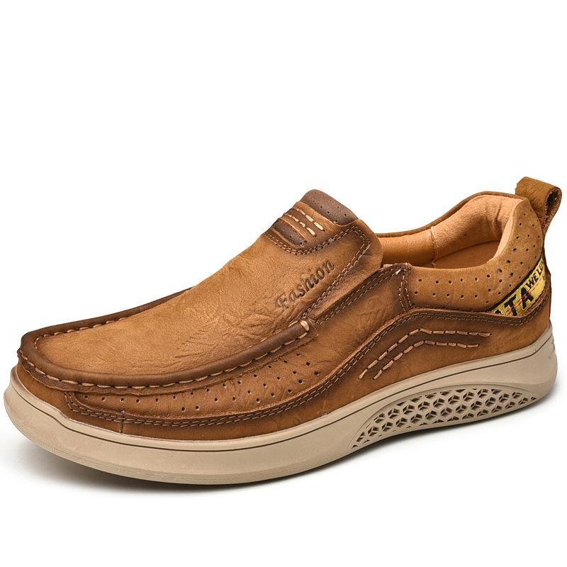 Трансграничные Большие Размеры Ручной Шов Уличные Походные Повседневные Мужские Кожаные Туфли Обувь для Путешествий Модная Спортивная Мужская Обувь 38 slip-on
Трансграничные Большие Размеры Ручной Шов Уличные Походные Повседневные Мужские Кожаные Туфли Обувь для Путешествий Модная Спортивная Мужская Обувь 38 slip-on