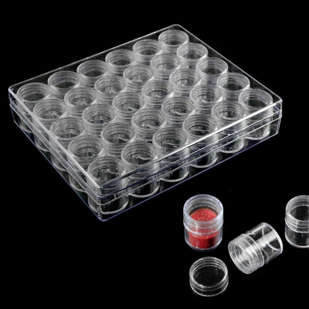 Clear Transparent Bottles Acrylic Storage Jars New Bead Storage Box Craft Organizer прозорий
Clear Transparent Bottles Acrylic Storage Jars New Bead Storage Box Craft Organizer прозорий