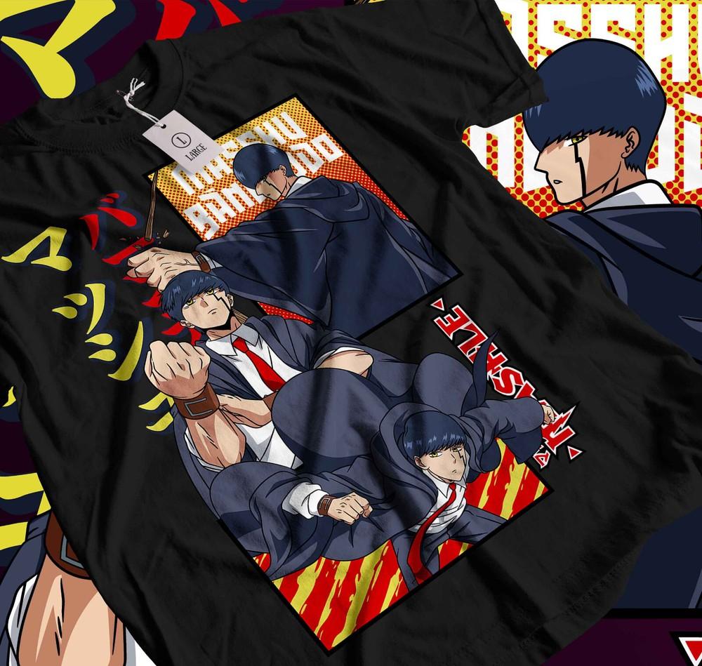 Mashle T-Shirt Magic and Muscles Mash Cream Puff Kawai Anime Gift Shirt 480 3XL
Mashle T-Shirt Magic and Muscles Mash Cream Puff Kawai Anime Gift Shirt 480 3XL