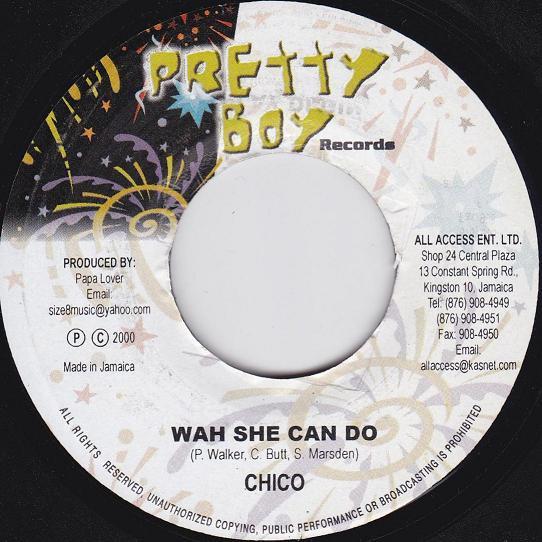 7inch Record CHICO / SPLINTS - Wah She Can Do / Play Di Ginal NONE Pretty Boy Reco 2000 Jamaica Reggae, Ska & Dub Used
7inch Record CHICO / SPLINTS - Wah She Can Do / Play Di Ginal NONE Pretty Boy Reco 2000 Jamaica Reggae, Ska & Dub Used