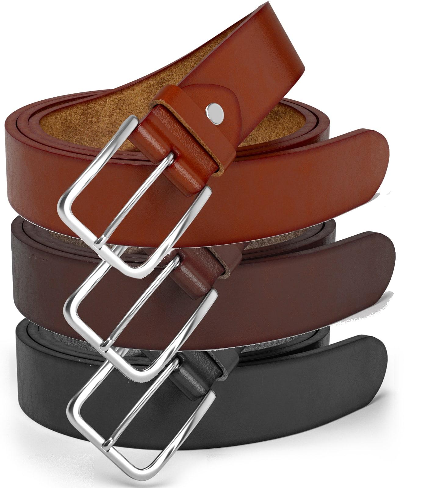 Чоловічий шкіряний ремінь з Італії - стильний і довговічний 110 cm чорний
Чоловічий шкіряний ремінь з Італії - стильний і довговічний 110 cm чорний