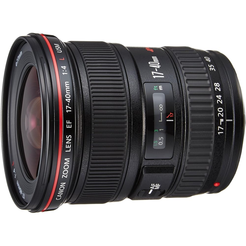 Canon wide angle zoom lens EF17-40mm F4L USM full size compatible
Canon wide angle zoom lens EF17-40mm F4L USM full size compatible